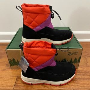 Danner Women's Winter Boots in Black, Red, and Purple
